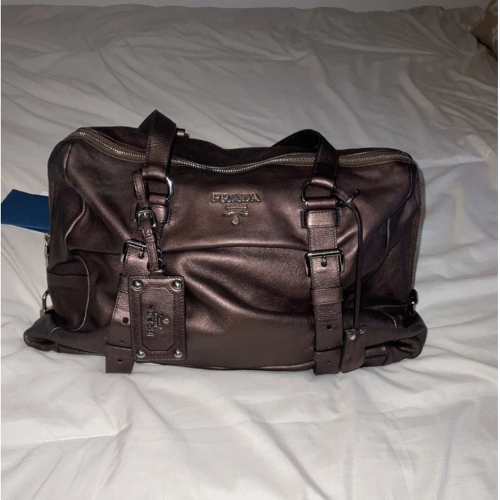 Prada Bauletto Antico Mordore